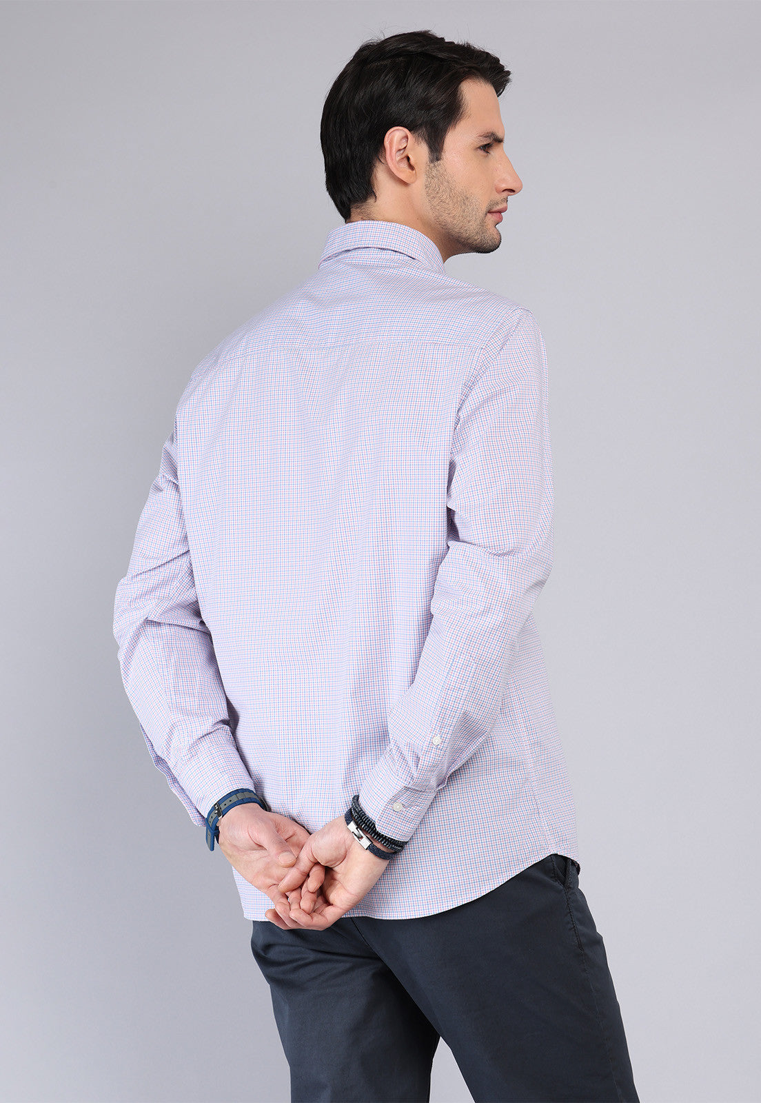 camisa-hombre-diseño-cuadros-burdeo-claro
