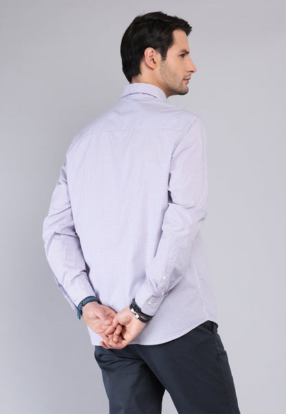 camisa-hombre-diseño-cuadros-burdeo-claro