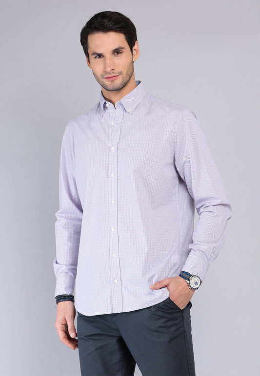camisa-hombre-diseño-cuadros-burdeo-claro