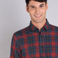 Camisa Hombre Escocesa Roja