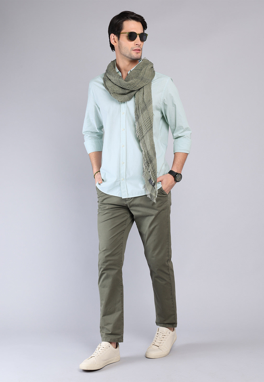 camisa-hombre-fantasia-arrow-verde-claro