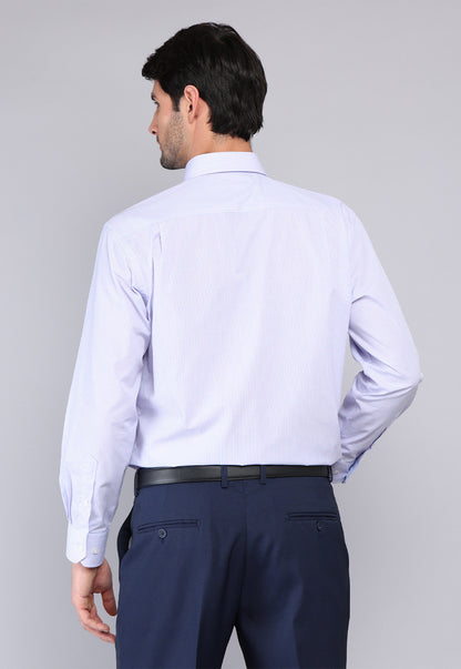 Camisa Hombre Formal  Rayas Burdeo