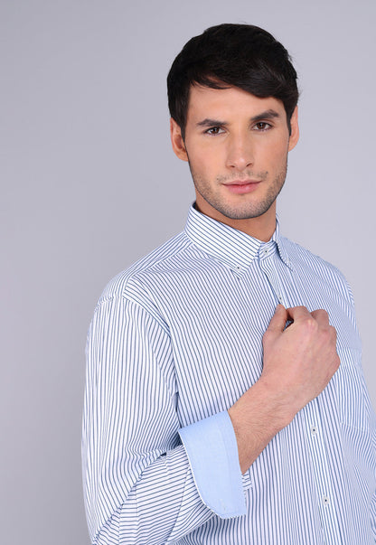 camisa-hombre-formal-a-rayas-blanca