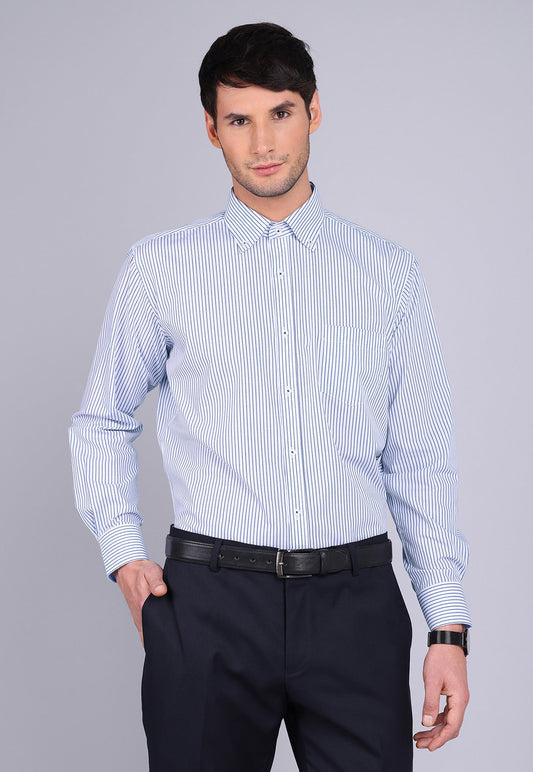 camisa-hombre-formal-a-rayas-blanca