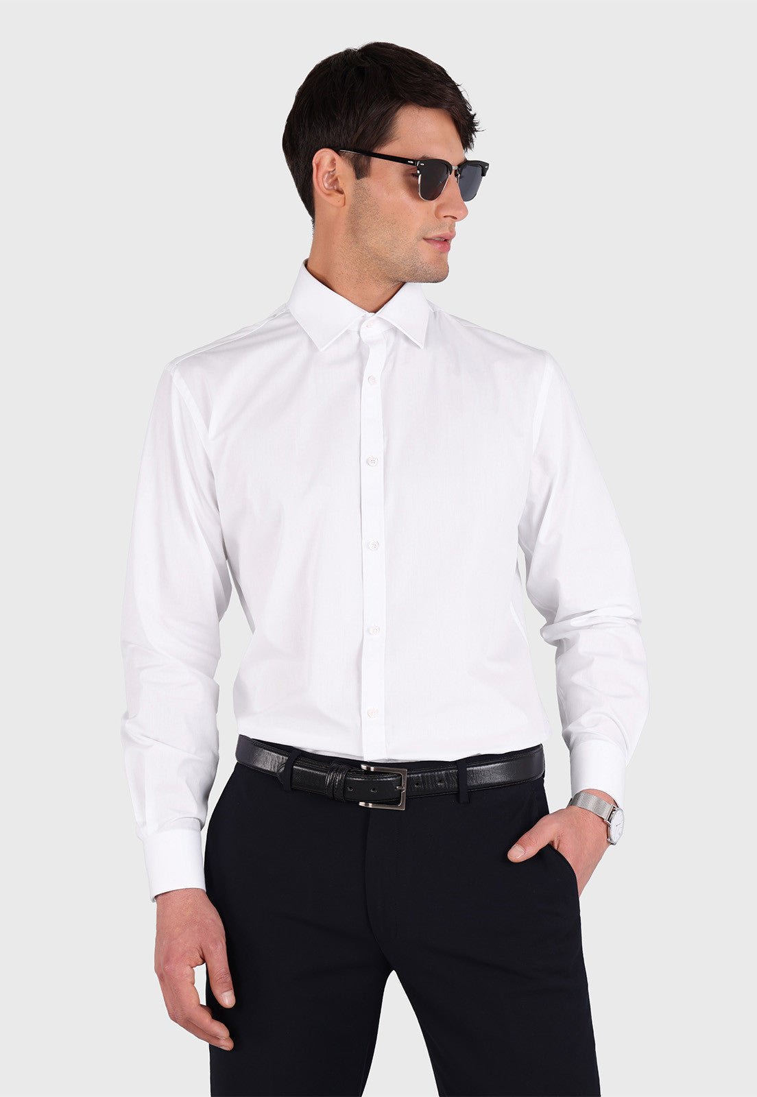 Camisa Hombre Formal Blanca