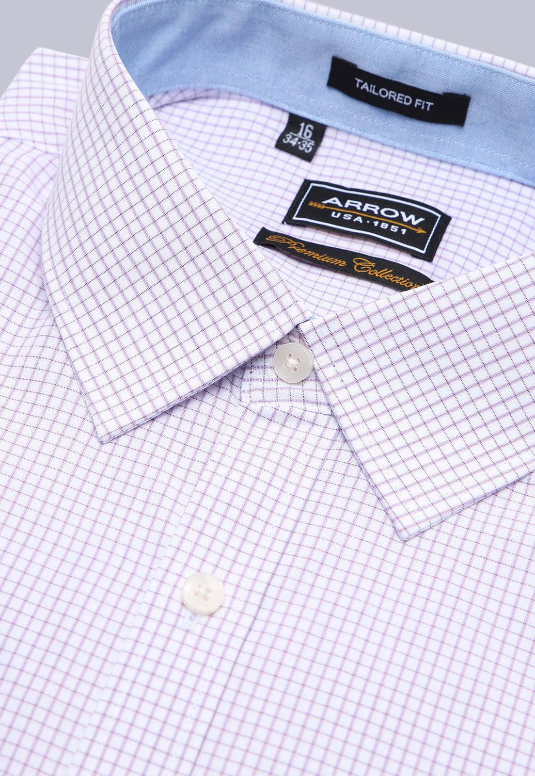 camisa-hombre-formal-cuadros-arrow-lile