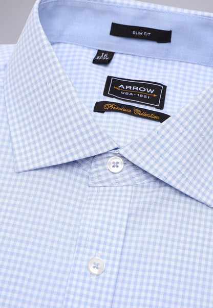 camisa-hombre-formal-cuadros-arrow-celeste-claro