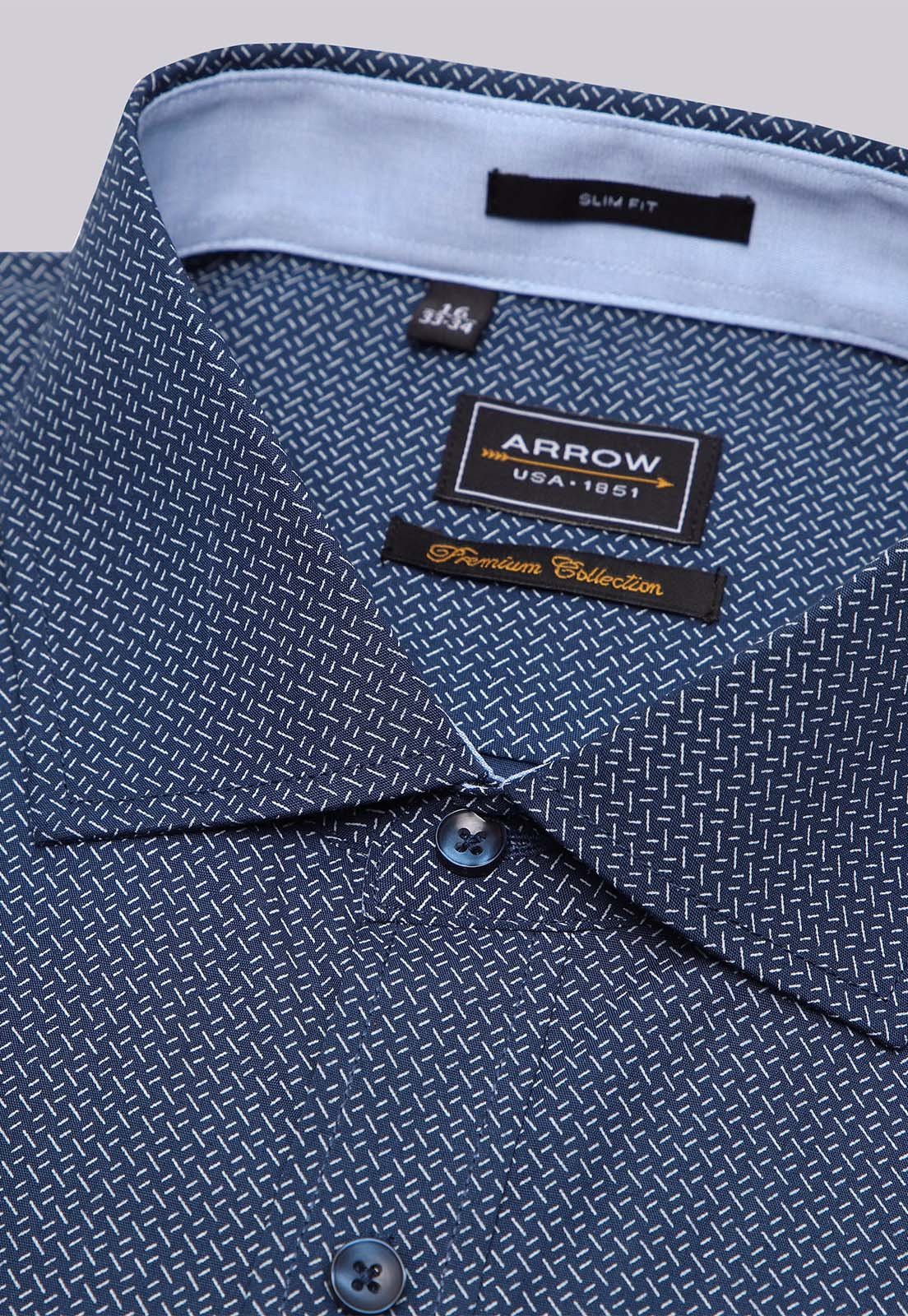 camisa-hombre-formal-print-azul-oscuro-