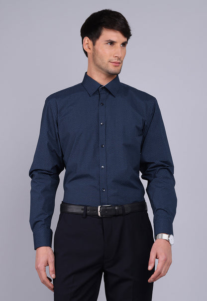 camisa-hombre-formal-print-spandex-azul-