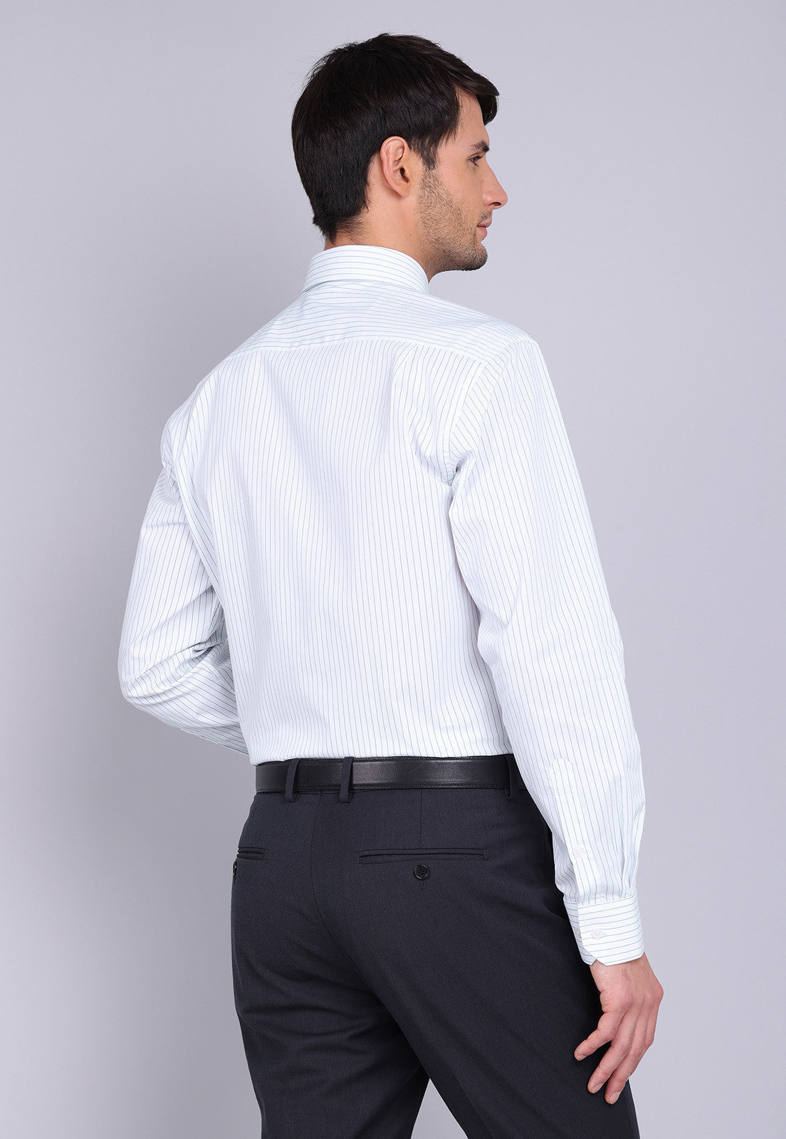 camisa-hombre-formal-rayas-spandex-arrow-blanca-