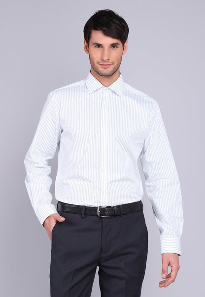 camisa-hombre-formal-rayas-spandex-arrow-blanca-