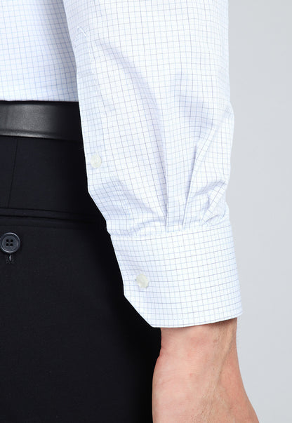 Camisa Hombre Formal Spandex Blanca