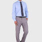 Camisa Hombre Formal Spandex Texturada Celeste