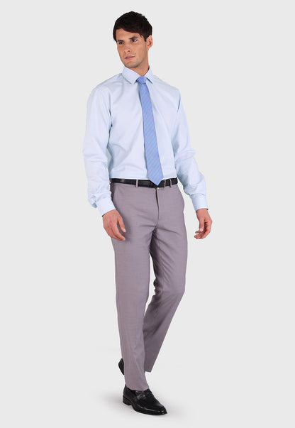 Camisa Formal Spandex Texturada Gris
