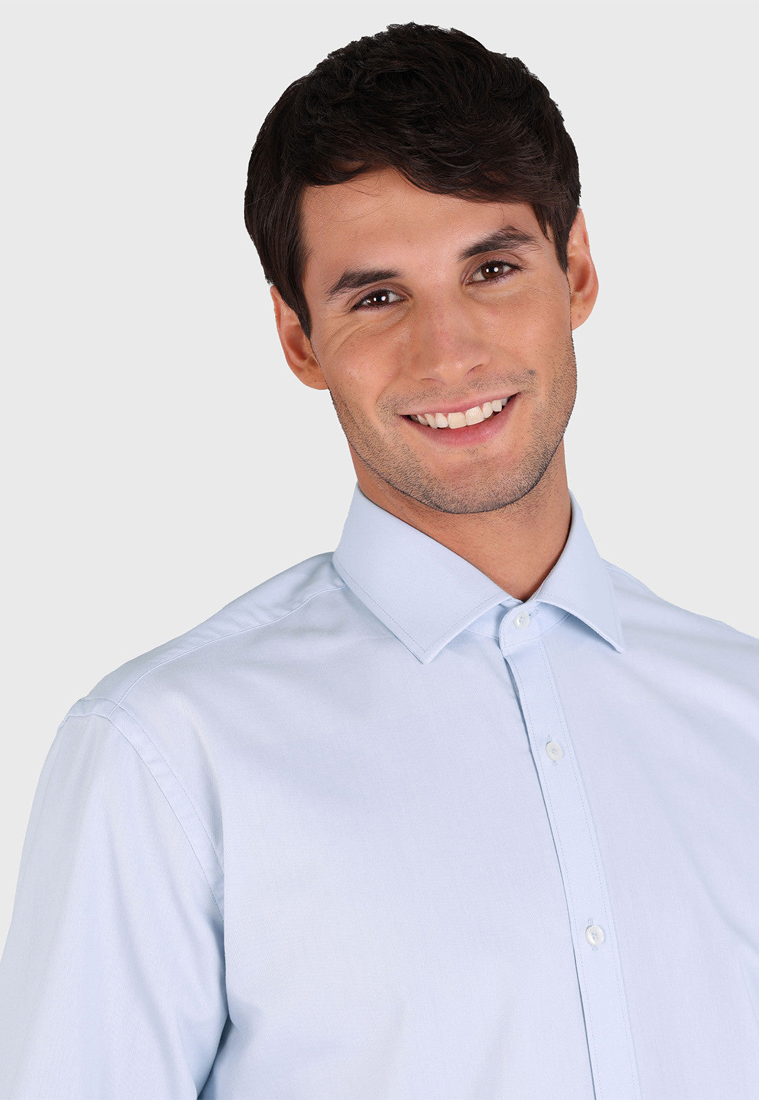 Camisa Formal Spandex Texturada Gris