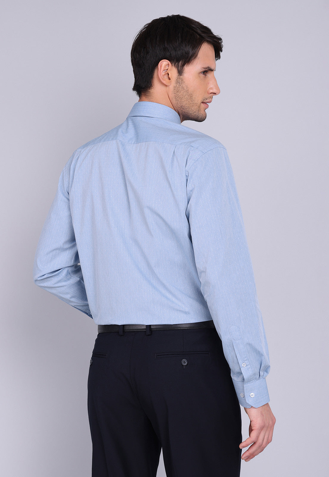 camisa-hombre-formal-texturada-arrow-blue