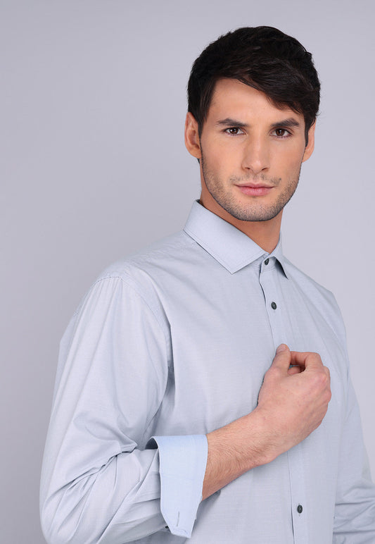 camisa-hombre-formal-texturada-gris-claro
