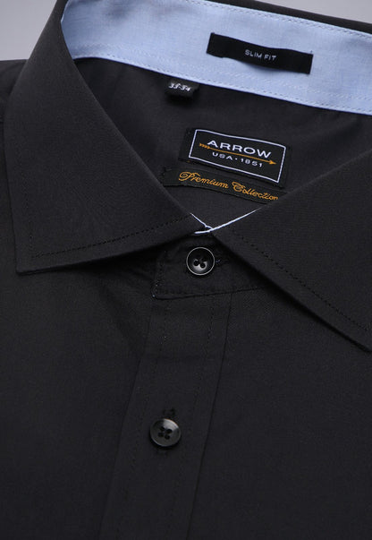 camisa-hombre-arrow-formal-lisa-spandex-slim-fit-negra