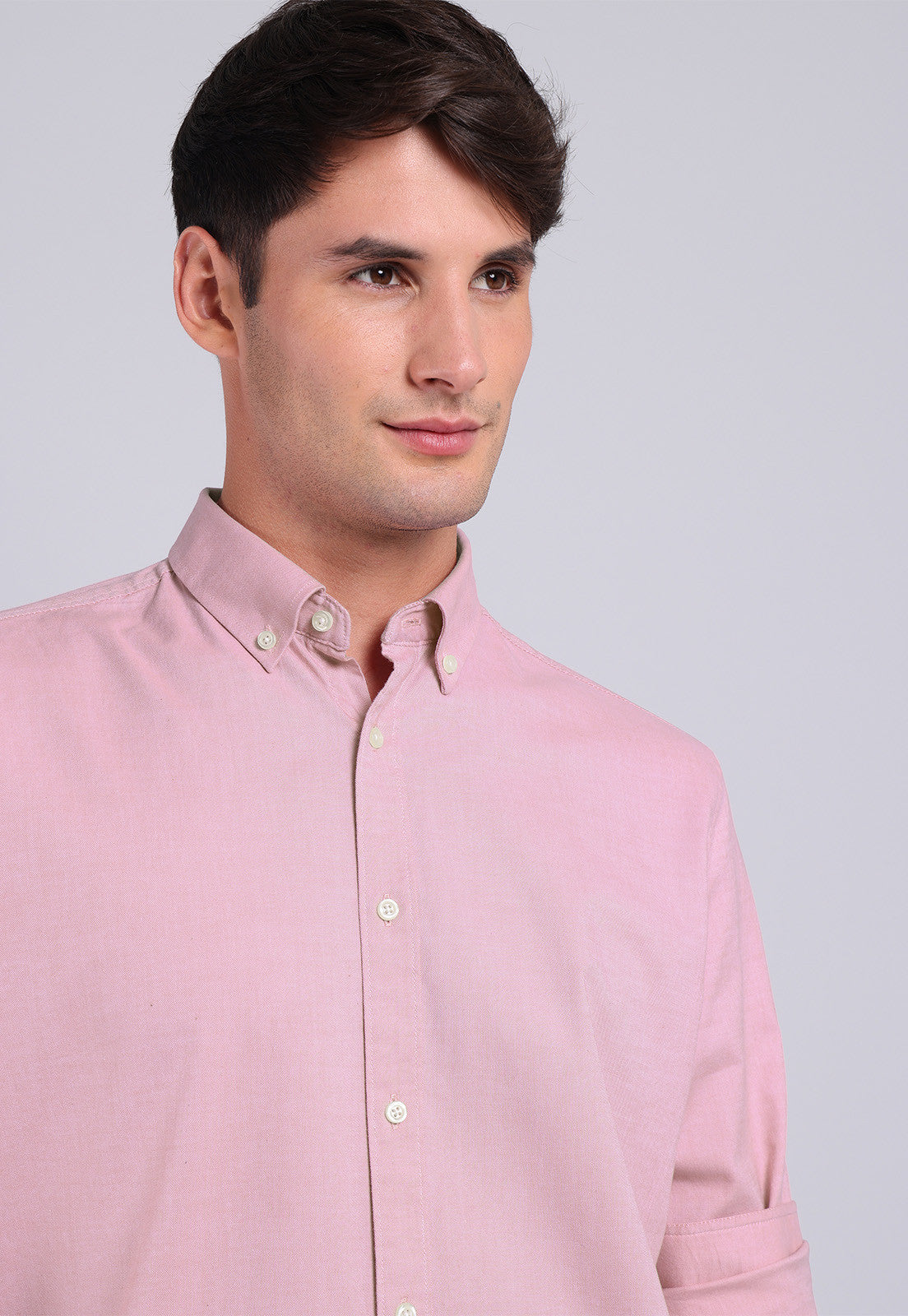 Camisa Hombre Spandex Lisa Rosado