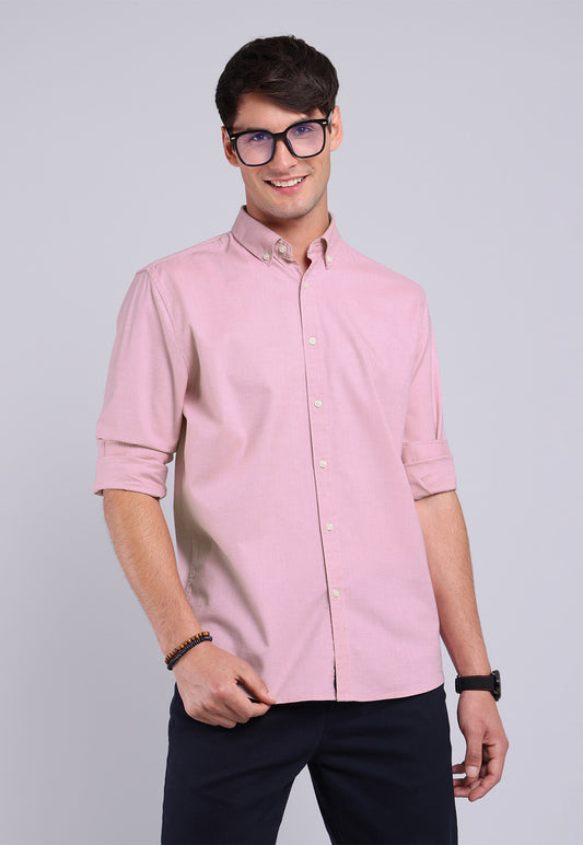 Camisa Hombre Spandex Lisa Rosado