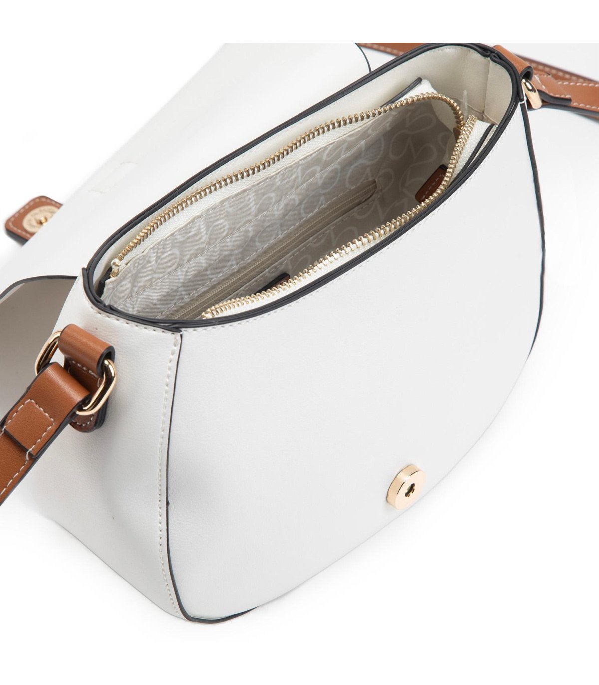 Cartera Mujer Bandolera Grande White