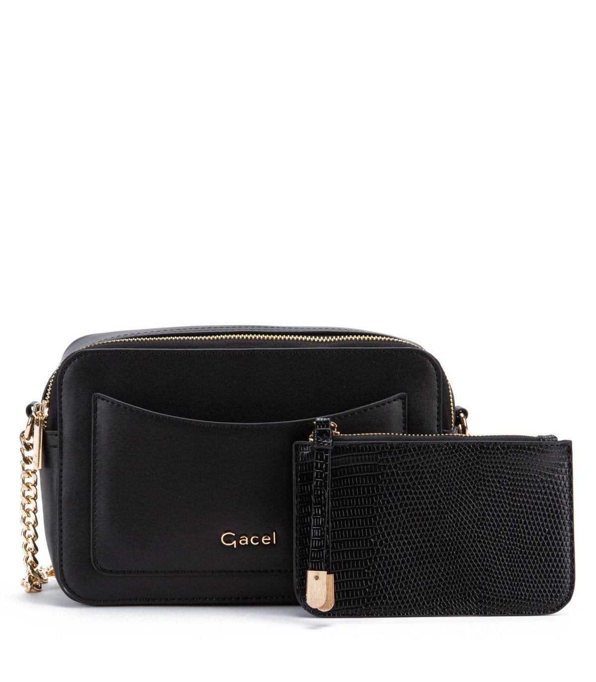 Cartera Mujer Gacel Bandolera Grande Negro