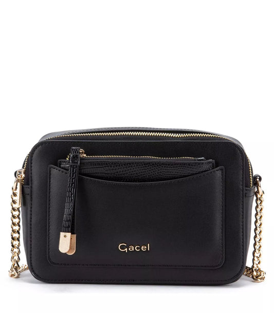 Cartera Mujer Gacel Bandolera Grande Negro