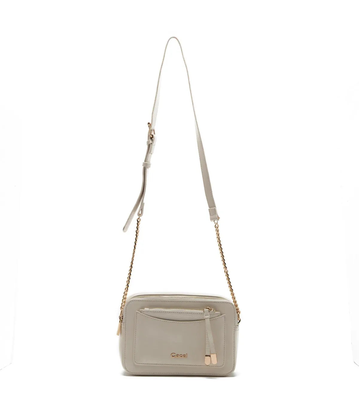 Cartera Mujer Bandolera Grande Off White