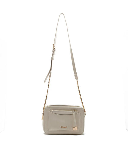 Cartera Mujer Bandolera Grande Off White