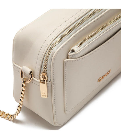 Cartera Mujer Bandolera Grande Off White