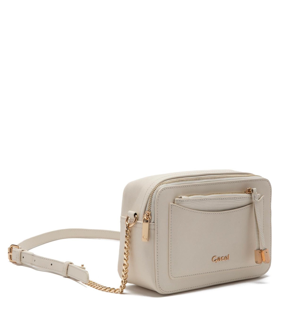 Cartera Mujer Bandolera Grande Off White