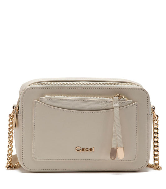 Cartera Mujer Bandolera Grande Off White
