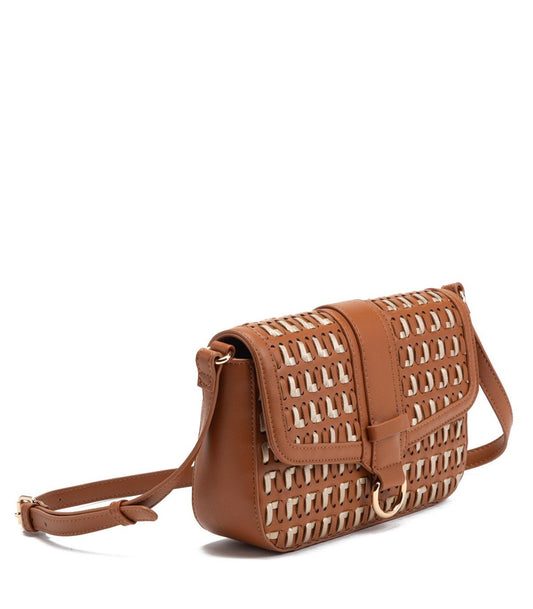 Cartera Mujer Bandolera Pequeña Tostado