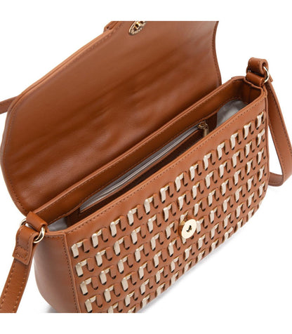 Cartera Mujer Bandolera Pequeña Tostado