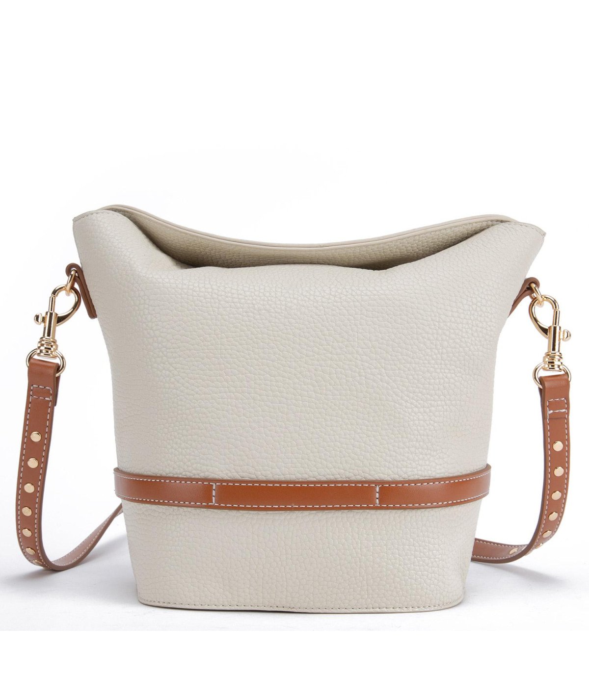 Cartera Mujer Bucket Off White