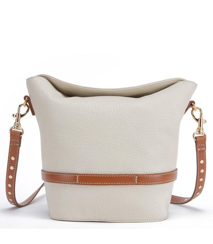Cartera Mujer Bucket Off White