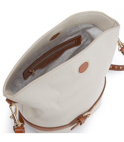 Cartera Mujer Bucket Off White