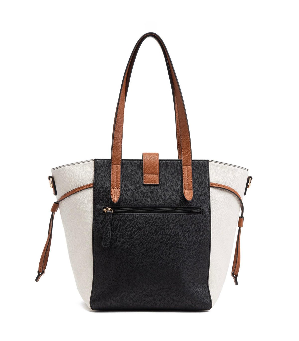 Cartera Mujer Dos Asas Mediana Black