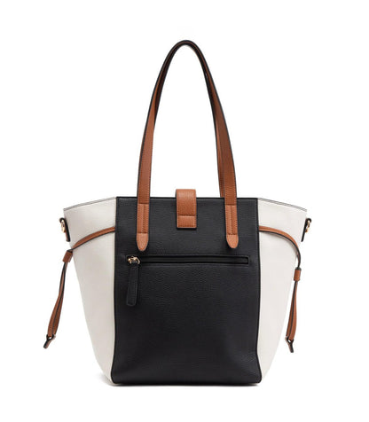 Cartera Mujer Dos Asas Mediana Black