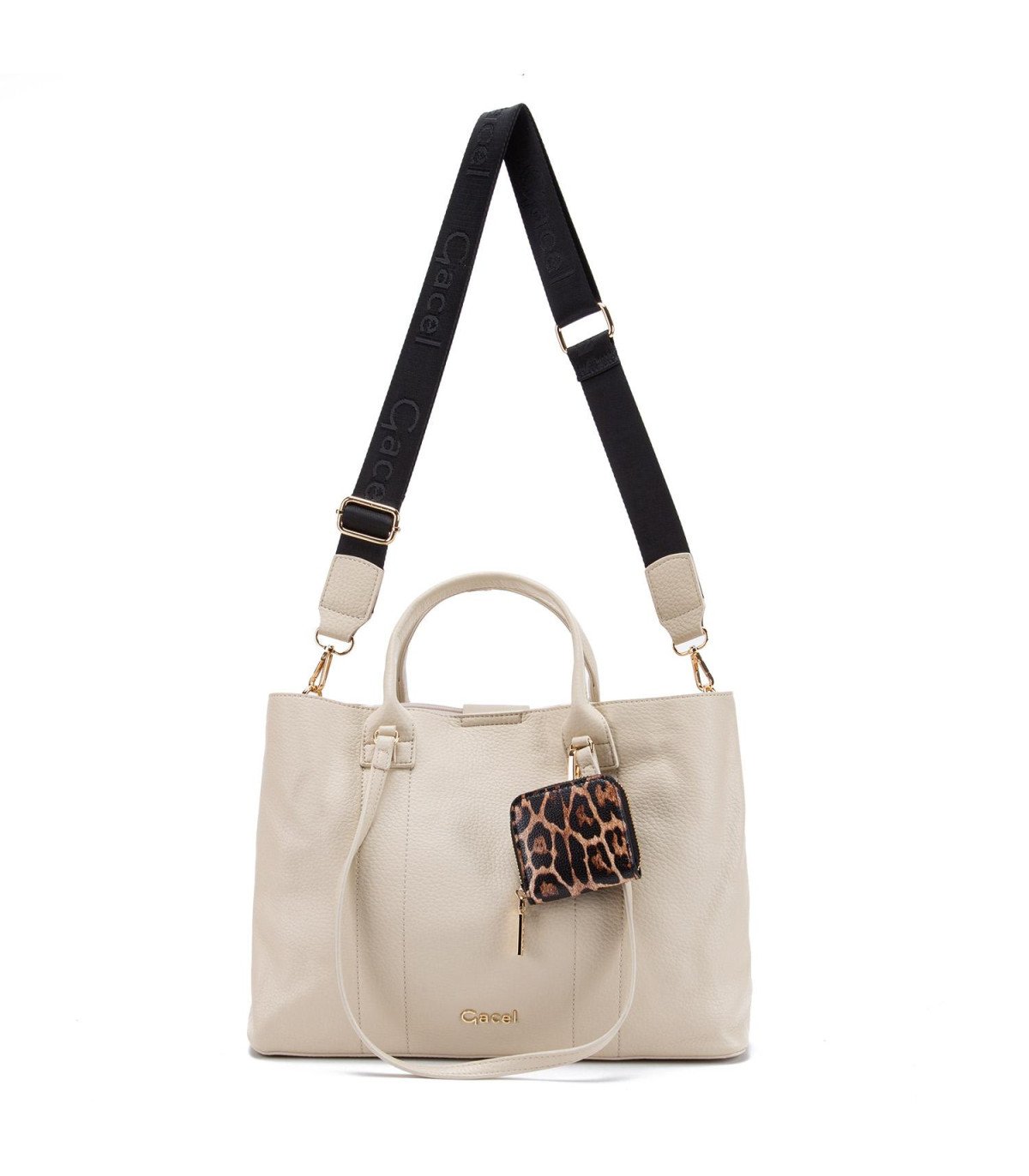 Cartera Mujer Shopping Notebook Off White