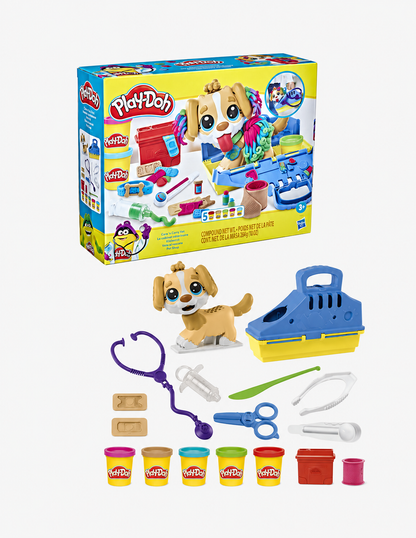 Set de masas Play-Doh Kit Veterinario
