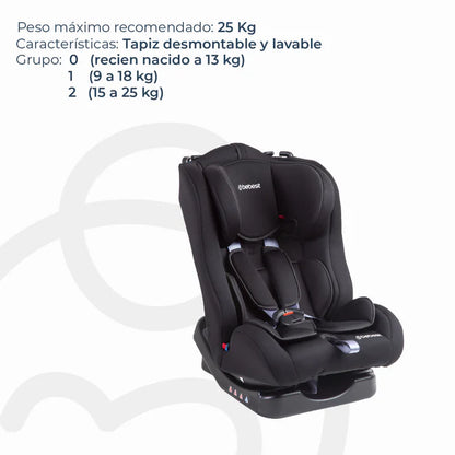 Silla de Auto Convertible Orbit Negra