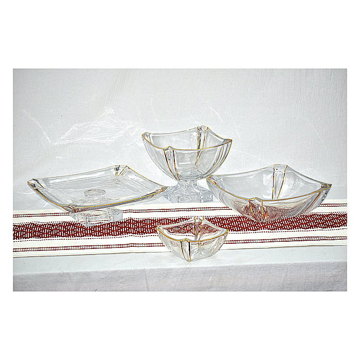 Centro de Mesa Frederick Gold 30.5 cm