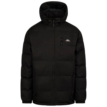 Parka Hombre con Cierre y Gorro Clip Negro