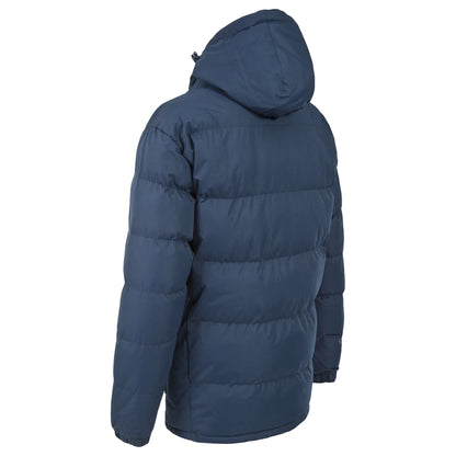 Parka Hombre con Cierre y Gorro Clip Navy