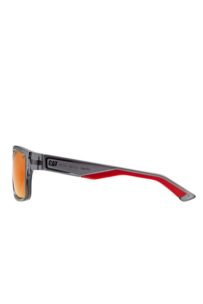 Lentes De Sol Cat Polarizado Cts-8021-108p Espejo Gris/Rojo