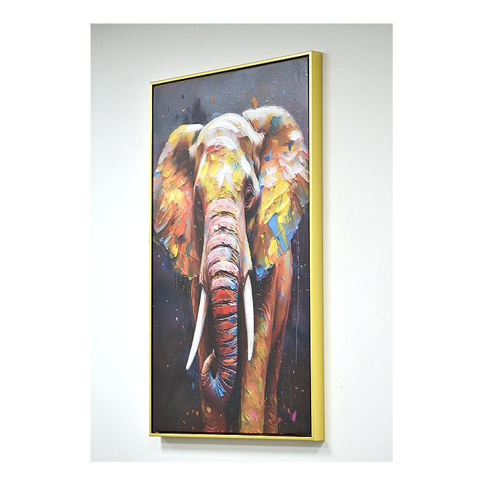 Cuadro Elefante Feliz 60 x 90