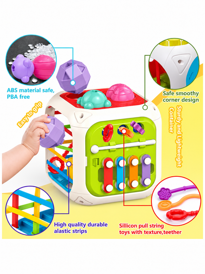 Cubo Didactico Educativo  7 En 1