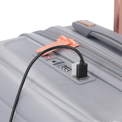 Maleta de cabina Spinwave Impact Pro gris