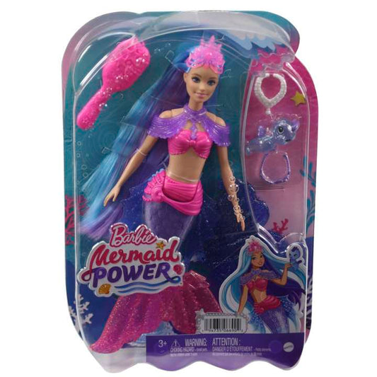 Barbie Mermaid Power Muñeca Sirena Malibu